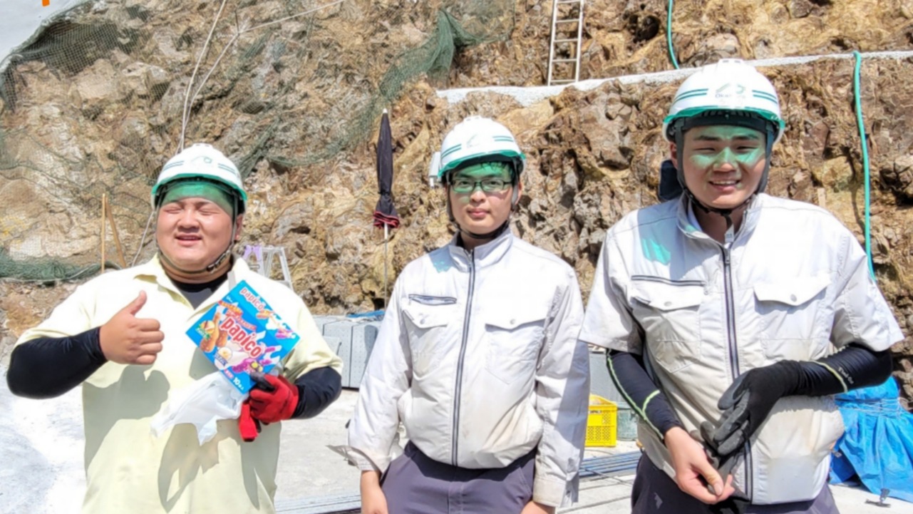 若手3人でやった現場